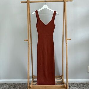 Glassons Sleeveless Ribbed Knit Dress